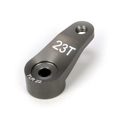 TLR Servo Horn, 23T, Aluminium