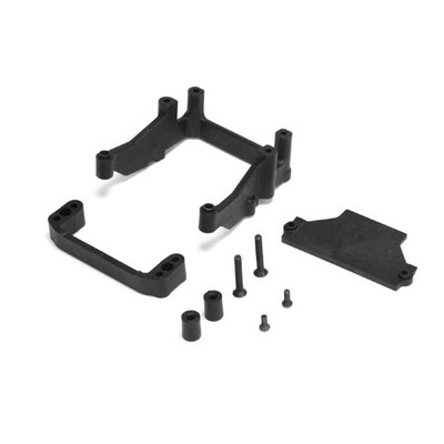 TLR Rear Battery Tray, Mount, Rear Motor