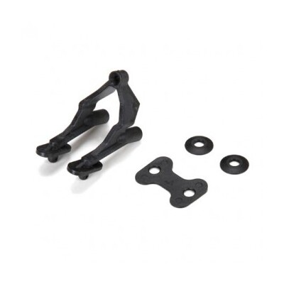 TLR Rear Wing Stay & Washers 22-4 2.0