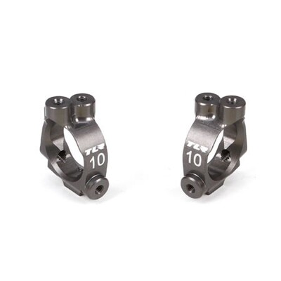 TLR Castor Block Set, 10 Degrees, Aluminium