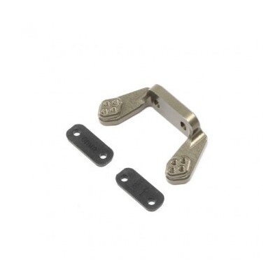 TLR Rear Camber Block w/ Inserts, 22 4.0