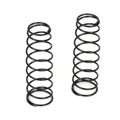 TLR 16mm Rear Shock Spring, 3.8 Rate, Green (2)