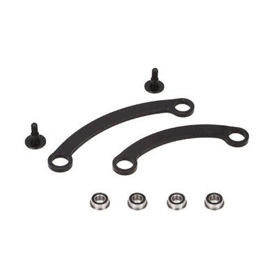 TLR Steering Rack Set w/ Bearings, Short/Long 8B 3.0