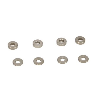 TLR Aluminium Spacer, 1mm & 2mm (8)