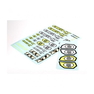 TLR 8ight 4.0 Logo Sticker Sheet