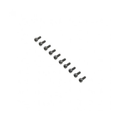 TLR Button Head Screws, M2.5x6mm (10)