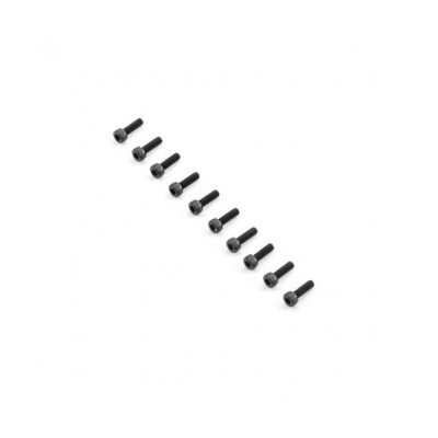 TLR Button Head Screws, M2.5x8mm (10)