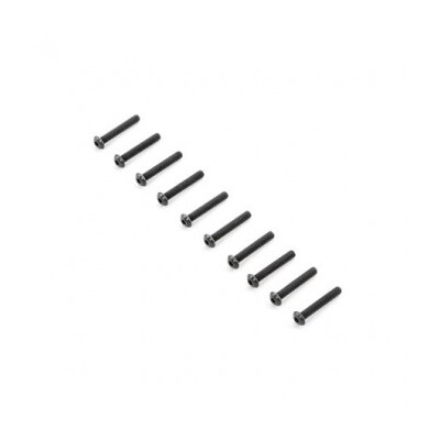 TLR Button Head Screws, M4x25mm (10)