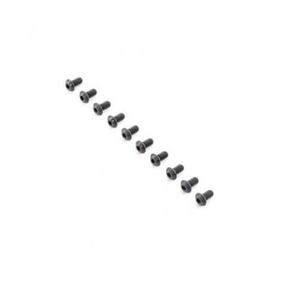 TLR Button Head Screws, M5x10mm (10)