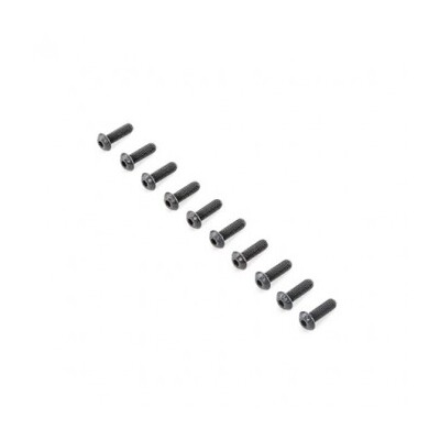 TLR Button Head Screws, M5x16mm (10)