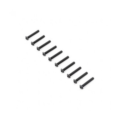 TLR Button Head Screws, M5x30mm (10)