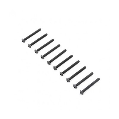 TLR Button Head Screws, M5x45mm (10)