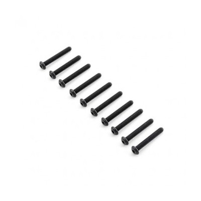 TLR Button Head Screws, M5x35mm (10)