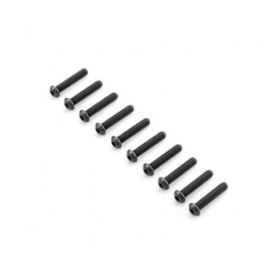 TLR Button Head Screws, M6x30mm (10)