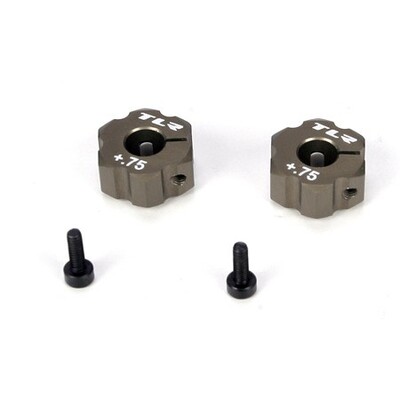 TLR Rear Hex, +.75mm Width, Aluminium