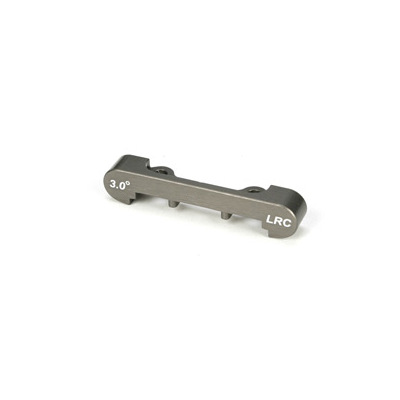 TLR Toe Plate, Aluminium, 3 Degree, LRC