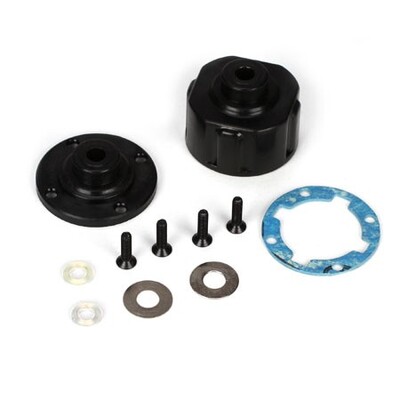 TLR Heavy Duty Diff Housing w/ Integrated Insert