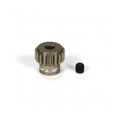 TLR Pinion Gear 17T, 48P, Aluminium