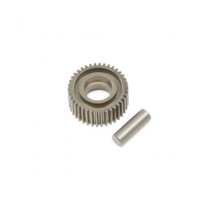 TLR Aluminium Idler Gear & Shaft, Laydown, 22 4.0