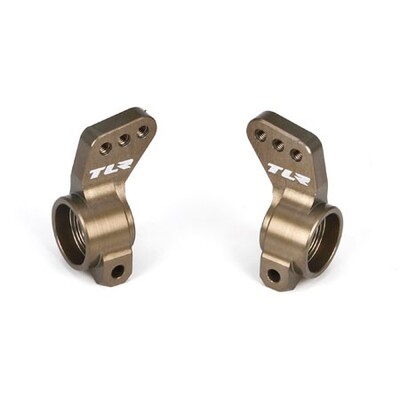 TLR Rear Hub Set, Aluminium