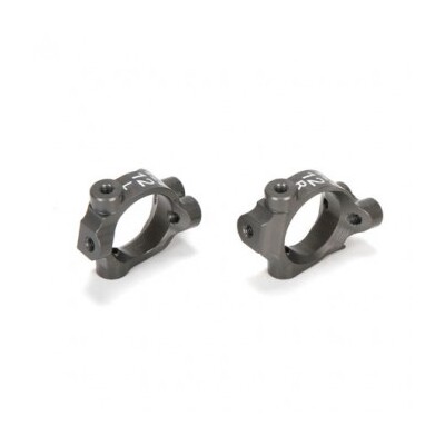 TLR Caster Block Set, 12.5 Degrees, Aluminium 22-4