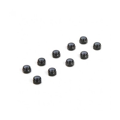 TLR M3 Aluminium Lock Nuts, Black (10)
