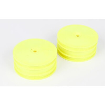 TLR Front Wheel, Yellow (2)