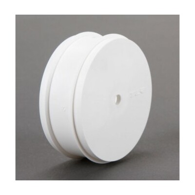 TLR Front Wheel 61mm, 12mm Hex, White (2)