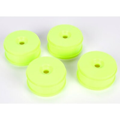 TLR 1/8 Buggy Dish Wheel, Yellow