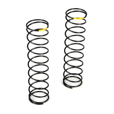 TLR Shock Spring, Rear, 2.0 Rate, Yellow
