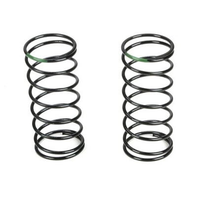 TLR Shock Spring, Front, 3.5 Rate Green