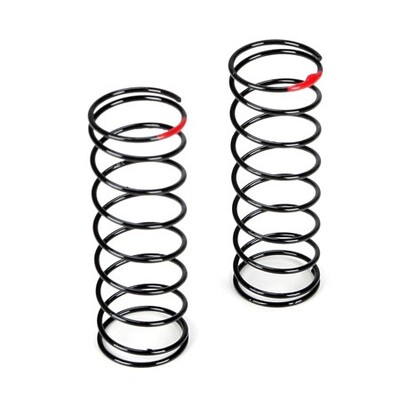 TLR Shock Spring, Front, 2.5 Rate, Red