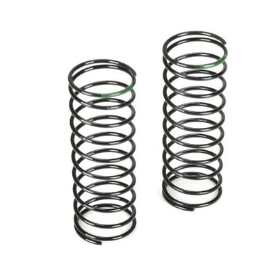 TLR Shock Spring, Front, 3.5 Rate, Green