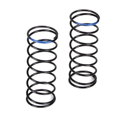 TLR Shock Spring, Front, 3.8 Rate, Blue