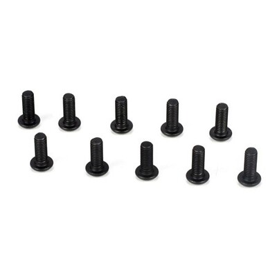 TLR Button Head Screws, M3x8mm (10)