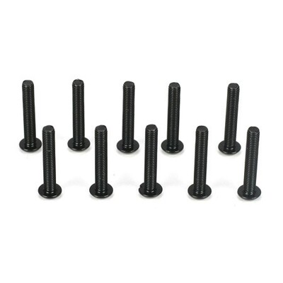 TLR Button Head Screws, M3x18mm (10)