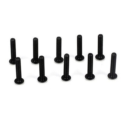 TLR Button Head Screws, M3x16mm (10)