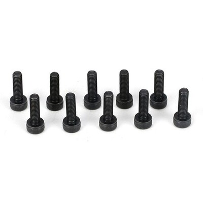 TLR Cap Head Screws, M3x10mm (10)