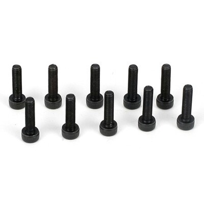 TLR Cap Head Screws, M3x12mm (10)