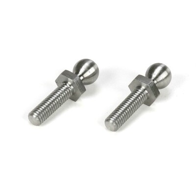 TLR Ball Stud, 4.8x10mm, Titanium (2)