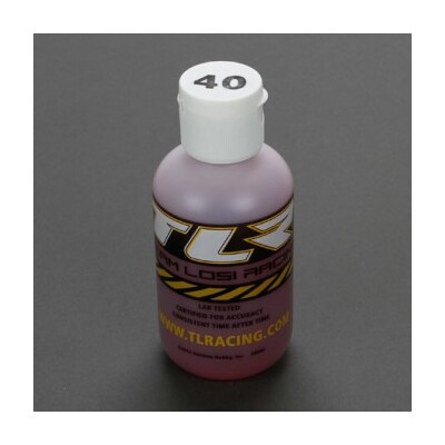 TLR Silicone Shock Oil, 40wt, 4oz