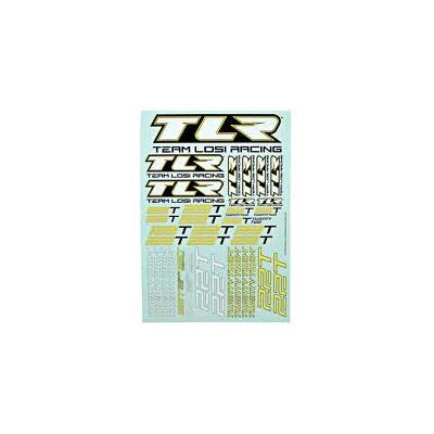 Team Losi Decal Sheet 22T