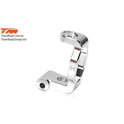 Alloy caster block right (4 Deg)