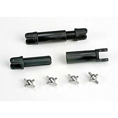 Traxxas Half-Shafts (Internal-Splined (2)/ External-Splined (2)