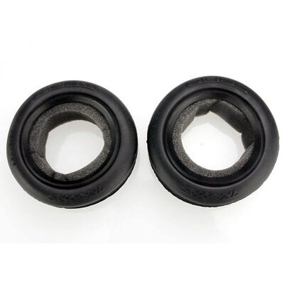 Traxxas Tires, Alias Ribbed 2.2" (Wide, Front) (2)/ Foam Insert