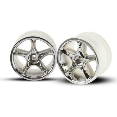 Traxxas Chrome Tracer 2.2" Wheels (Rear)