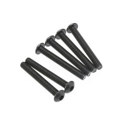 Traxxas Screws, 3x23mm Button-Head Machine (Hex Drive) (6)
