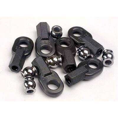 Traxxas Rod Ends (Long) (6)/ Hollow Ball Connectors (6)