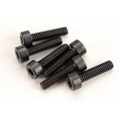 Traxxas Screws, 2.5x10mm Cap-Head Machine (Hex Drive) (6)