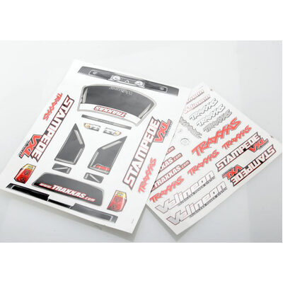 Traxxas Decal Sheets, Stampede VXL